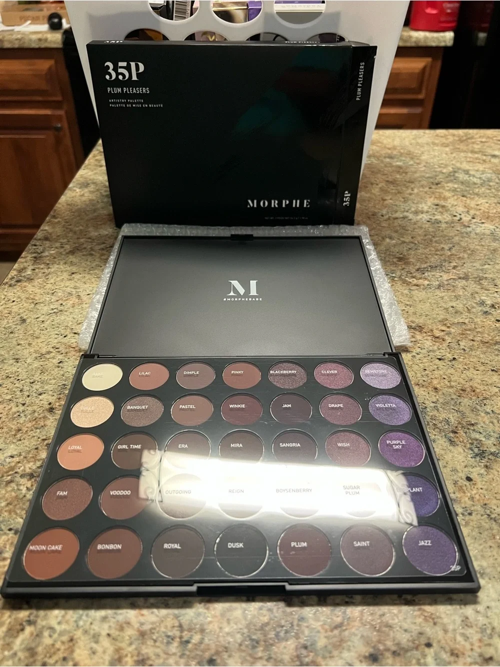 Morphe Plum & Neutral 35-Pan Eyeshadow Palette